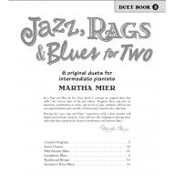 Jazz, Rags & Blues for Two, Book 2 