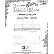 【特價】Christmas Jazz, Rags & Blues, Book 2 