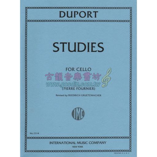 *Duport 21 Studies for Cello Solo