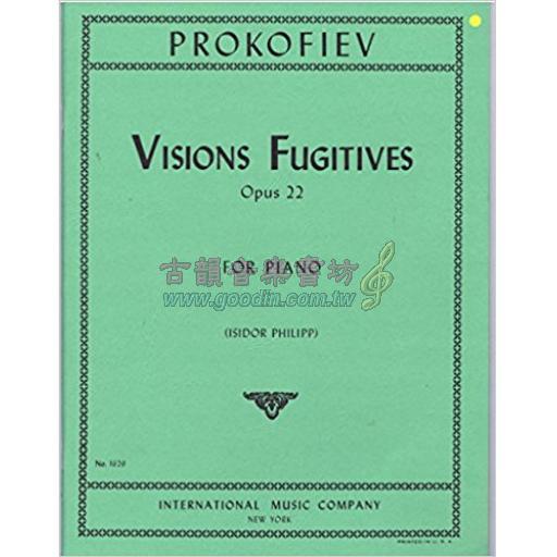 Prokofiev Visions Fugitives Op.22 for Piano Solo