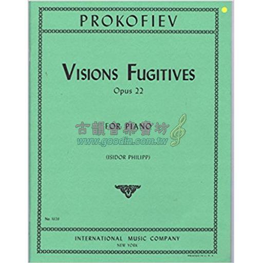 Prokofiev Visions Fugitives Op.22 for Piano Solo