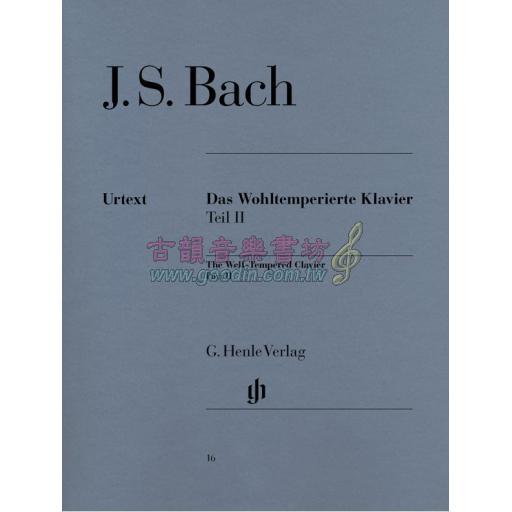 Bach The Well-Tempered Clavier Part II BWV 870-893