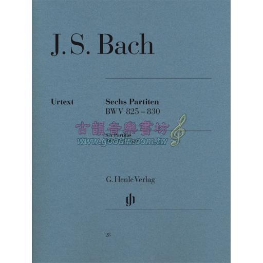 *Bach Six Partitas BWV 825-830