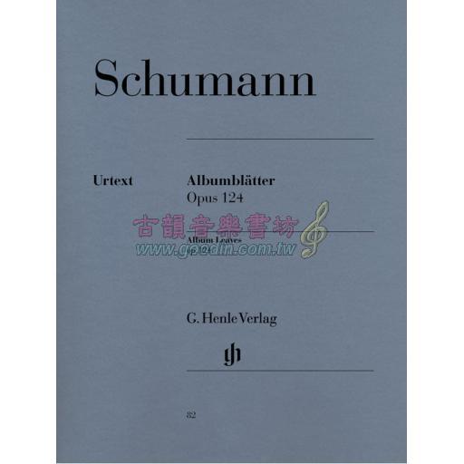 Schumann Album Leaves op. 124