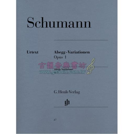 Schumann Abegg Variations op. 1