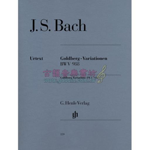 Bach Goldberg Variations BWV 988