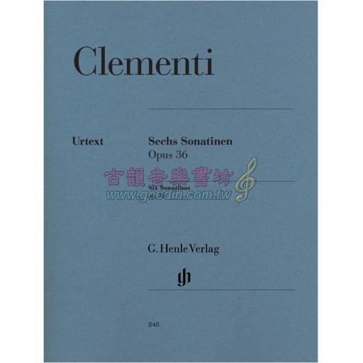 Clementi Six Piano Sonatinas op. 36