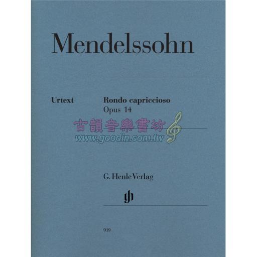 Mendelssohn Rondo capriccioso op. 14