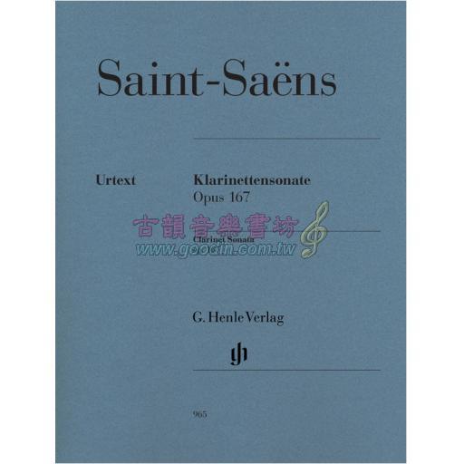 Saint-Saëns Clarinet Sonata op. 167 <售缺>