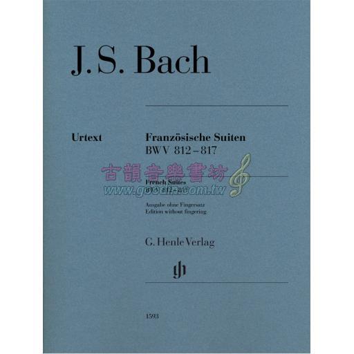Bach French Suites BWV 812-817 (Edition without fingering)