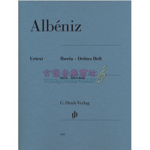 Albéniz Iberia · Third Book