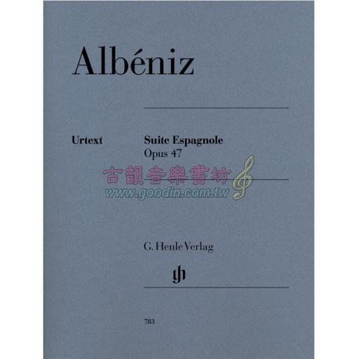 Albéniz Suite Espagnole op. 47 for Piano