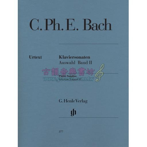 C.Ph.E Bach Piano Sonatas, Selection, Volume II