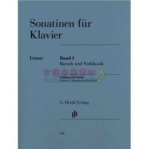 Sonatinas for Piano Volume I, Baroque to Pre-Classic