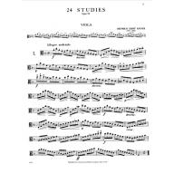 *Kayser 24 Studies Op.55 for Viola Solo <售缺>