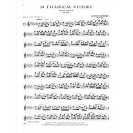 Andersen 24 Technical Studies Op.63 Vol.II for Flute Solo