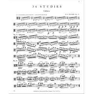 Kayser 36 Studies Op.43 for Viola Solo