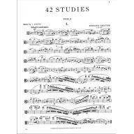 *Kreutzer 42 Studies for Viola Solo