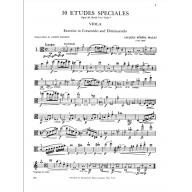 *Mazas Etudes Spéciales Op.36, Bk. 1 for Viola
