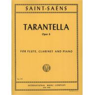 Saint-Saëns Tarantelle Trios Op.6 (for Flute, Clar...