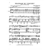 *Wieniawski Polonaise de Concert in D Major Op.4 for Violin and Piano