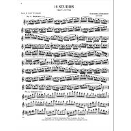 Andersen 18 Studies Op.41 for Flute Solo