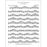 Boehm 12 Studies Op.15 for for Flute Solo
