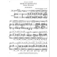 *Brahms Sonatensatz (Scherzo) (Op. posth.) for Viola and Piano