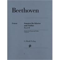 Beethoven Sonatas for Piano and Violin, Volume II