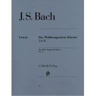 J.S. Bach The Well-Tempered Clavier Part II BWV 870-893