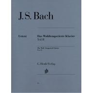 Bach The Well-Tempered Clavier Part II BWV 870-893 <售缺>