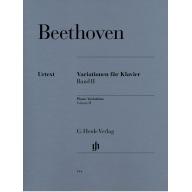 *Beethoven Piano Variations, Volume II