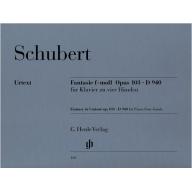 Schubert Fantasy in F minor Op.103 D 940 for 1 Pia...