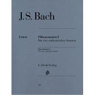 Bach Flute Sonatas, Volume I (The four authentic Sonatas)