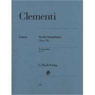 Clementi Six Piano Sonatinas op. 36