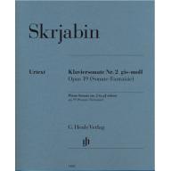 Skrjabin Sonata No. 2 in G sharp Minor Op. 19 for ...