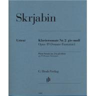 Skrjabin Sonata No. 2 in G sharp Minor Op. 19 for Piano Solo (Sonate-Fantaisie)