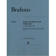 Brahms Sonata for Piano and Violoncello in e minor...