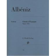 Albéniz Chants d’Espagne op. 232 for Piano