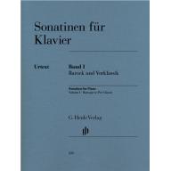 Sonatinas for Piano Volume I, Baroque to Pre-Class...