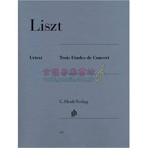 Liszt Trois Etudes de Concert