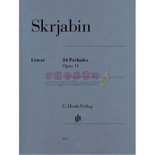 Skrjabin 24 Préludes Op. 11 for Piano Solo
