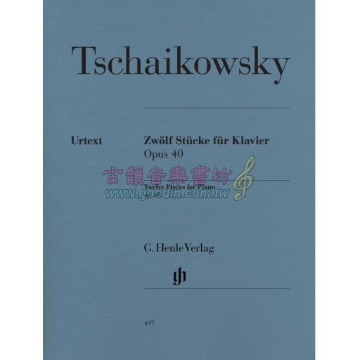 Tchaikovsky Twelve Piano Pieces op. 40