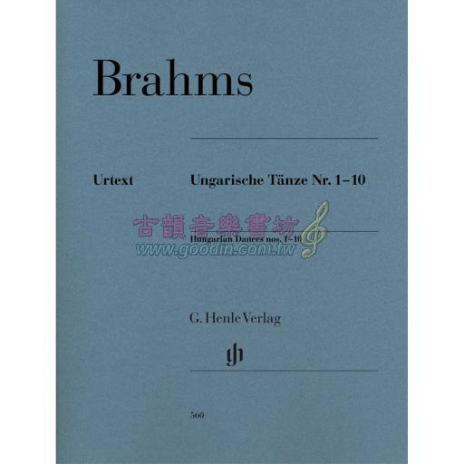 Brahms Hungarian Dances nos. 1-10