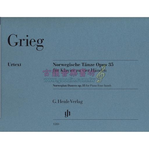 Grieg  Norwegian Dances op. 35 for Piano Four-hands