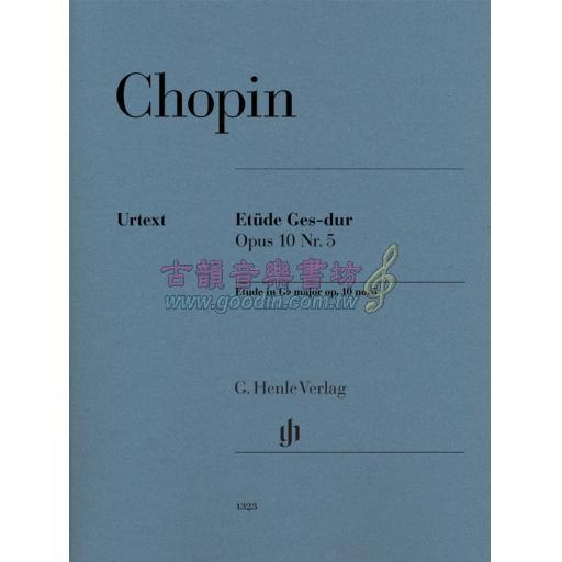 Chopin Etude G flat major op. 10 no. 5