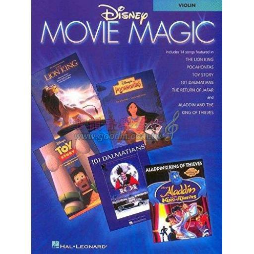 Disney Movie Magic Violin Instrumental Solos