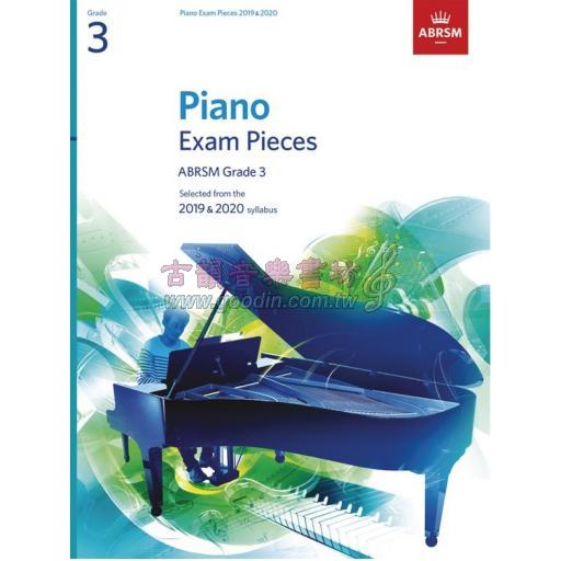 < 特價 >ABRSM 英國皇家 2019-2020 鋼琴考試指定曲 第3級