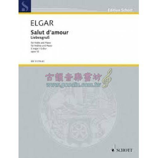 Elgar Salut d'Amour in E Major Op.12 for Violin and Piano