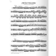 Dragonetti Twelve Waltzes for Double Bass Solo